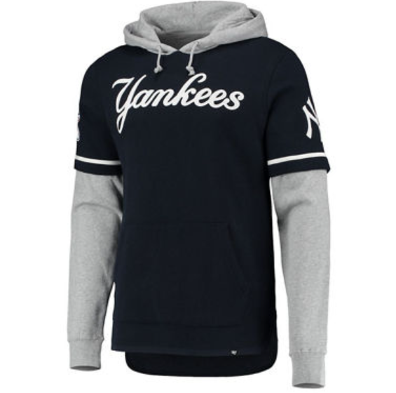 New York Yankees '47 Trifecta Shortstop Pullover Men's Hoodie