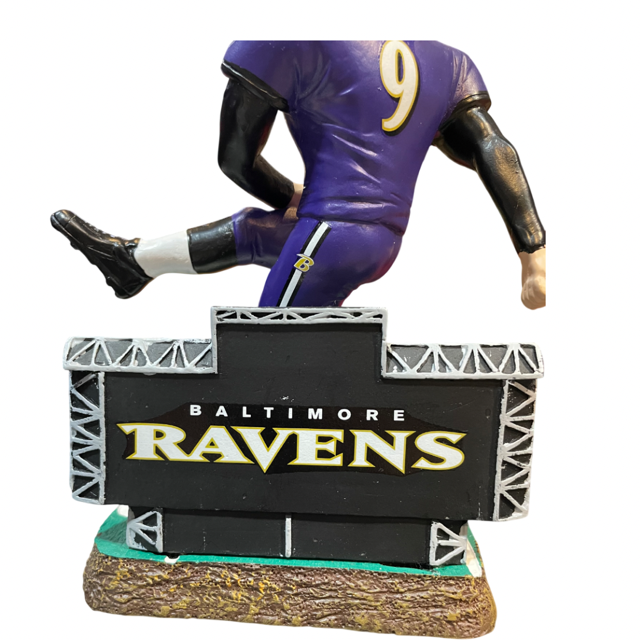 Baltimore Ravens FOCO Justin Tucker Score Board Bobblehead