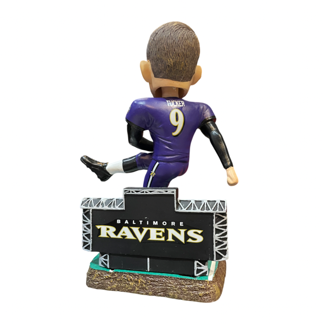 Baltimore Ravens FOCO Justin Tucker Score Board Bobblehead