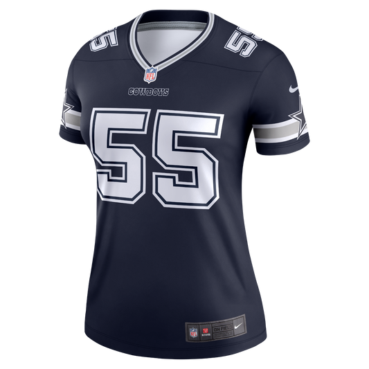 Dallas Cowboys Nike Women's #55 Leighton Vander Esch Legend Jersey - Navy