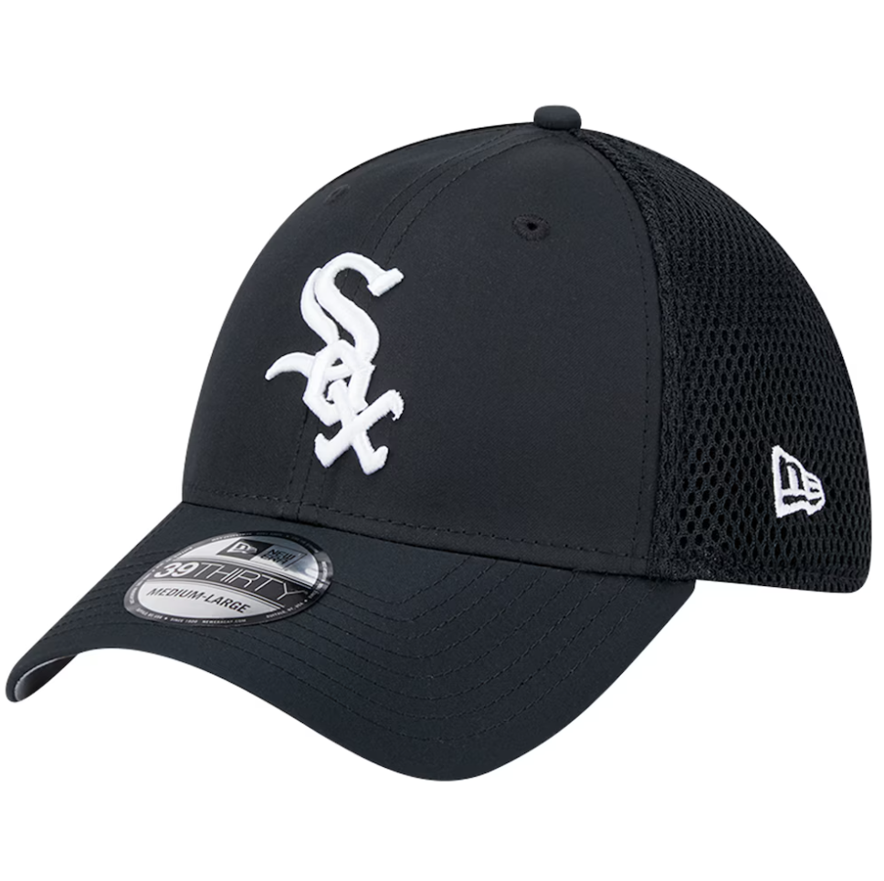 Chicago White Sox  New Era Team Neo 39Thirty Flex Fit Hat - Black