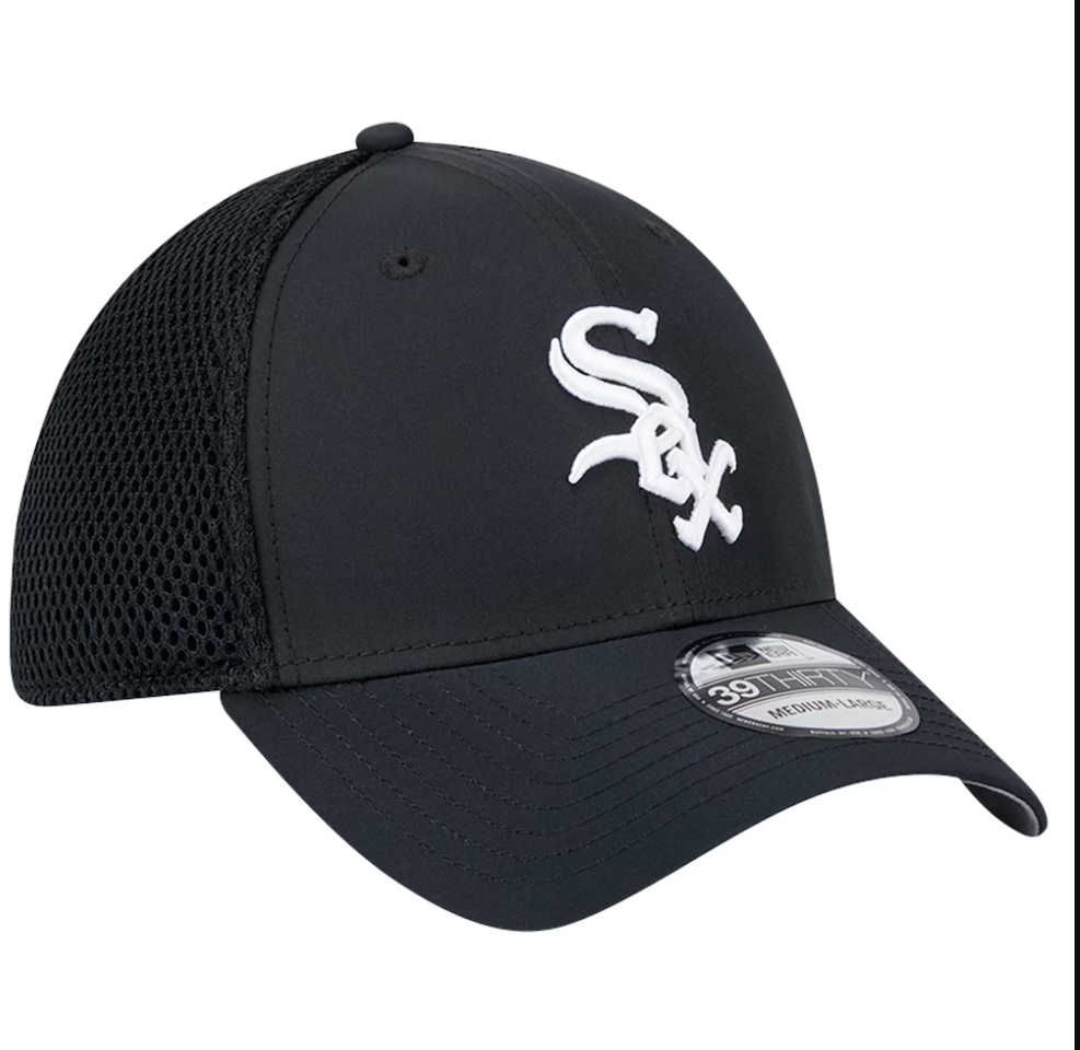 Chicago White Sox  New Era Team Neo 39Thirty Flex Fit Hat - Black