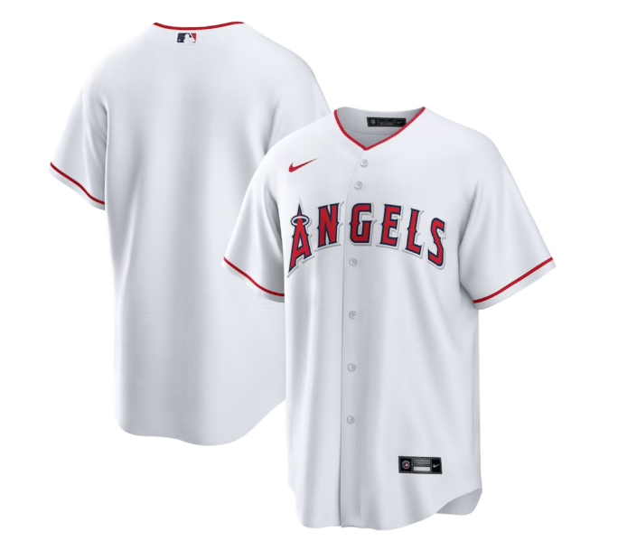 Los Angeles Angels Youth Home White Jersey
