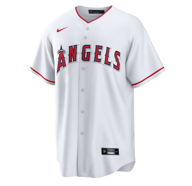 Los Angeles Angels Youth Home White Jersey