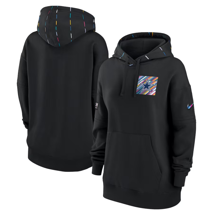 Dallas Cowboys NIke Crucial Catch Therma Performance Pullover Womens Hoodie