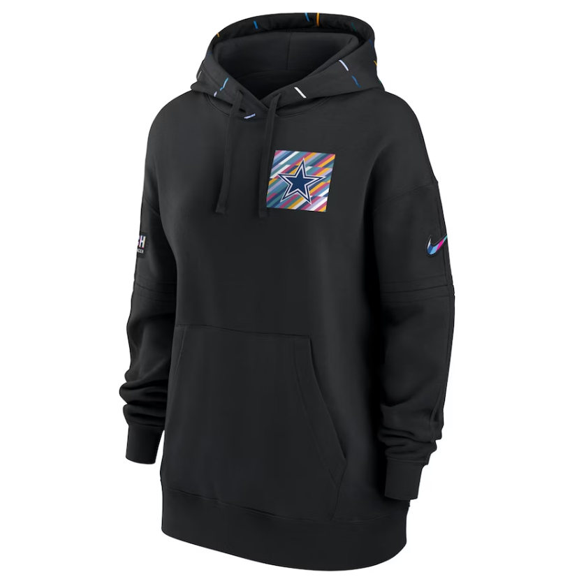 Dallas Cowboys NIke Crucial Catch Therma Performance Pullover Womens Hoodie