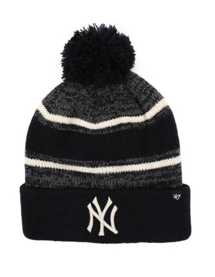 New York Yankees '47 Brand Team Fairfax Knit Hat w/ Ball