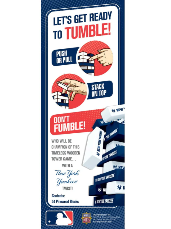 New York Yankees Masterpieces Tumble Tower