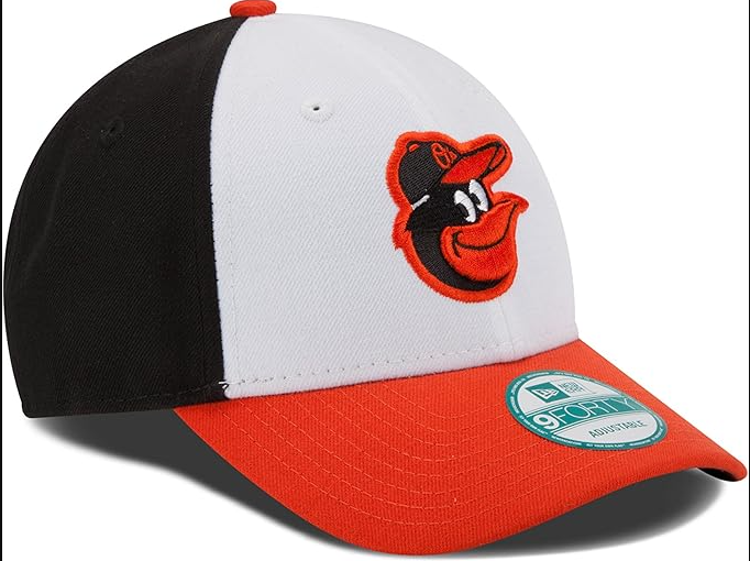 Baltimore Orioles New Era Youth Home 9Forty Adjustable Hat